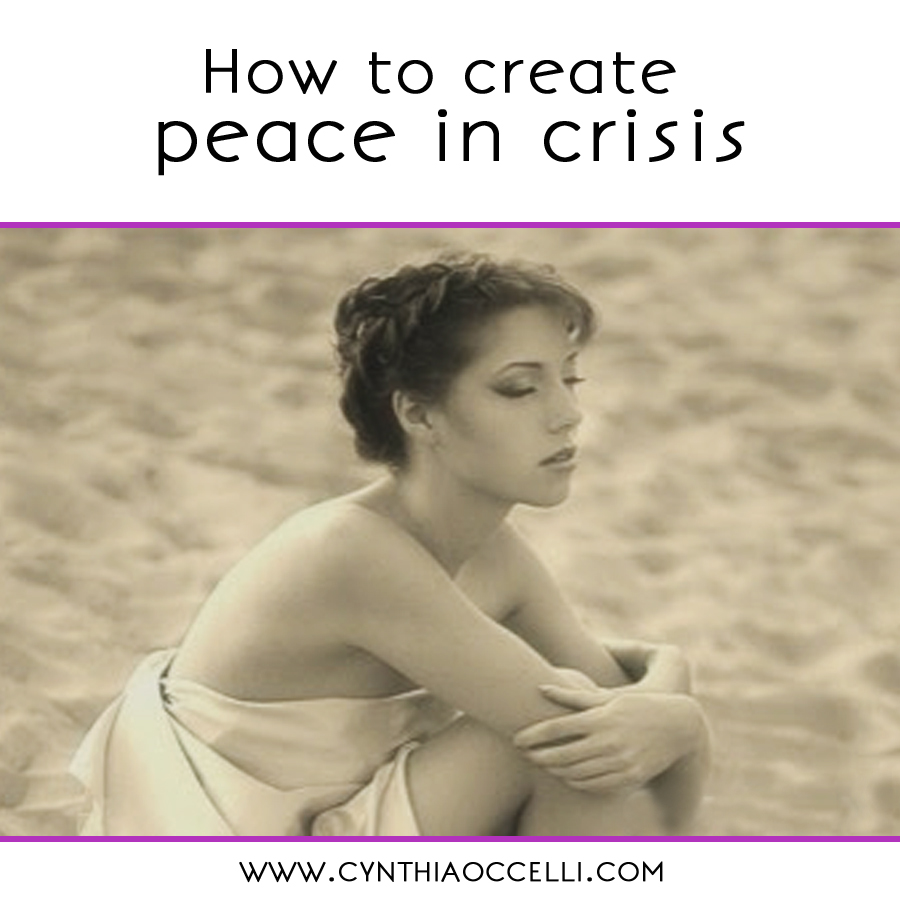 How to create peace in crisis