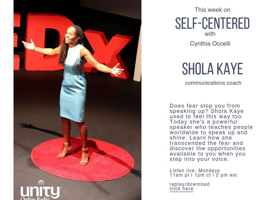 Speak Up Like a Diva with Shola Kaye