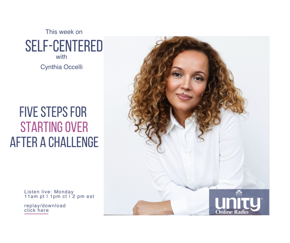 Self Centered - Five Steps for Starting Over after a Challenge